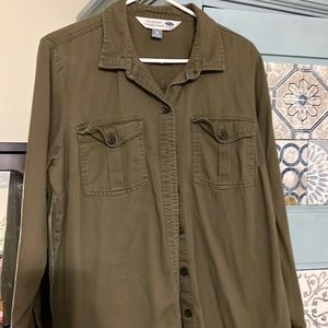 Old Navy long sleeve button up shirt